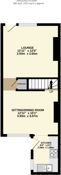 King Street, Hoyland, Barnsley, S74 floorplan