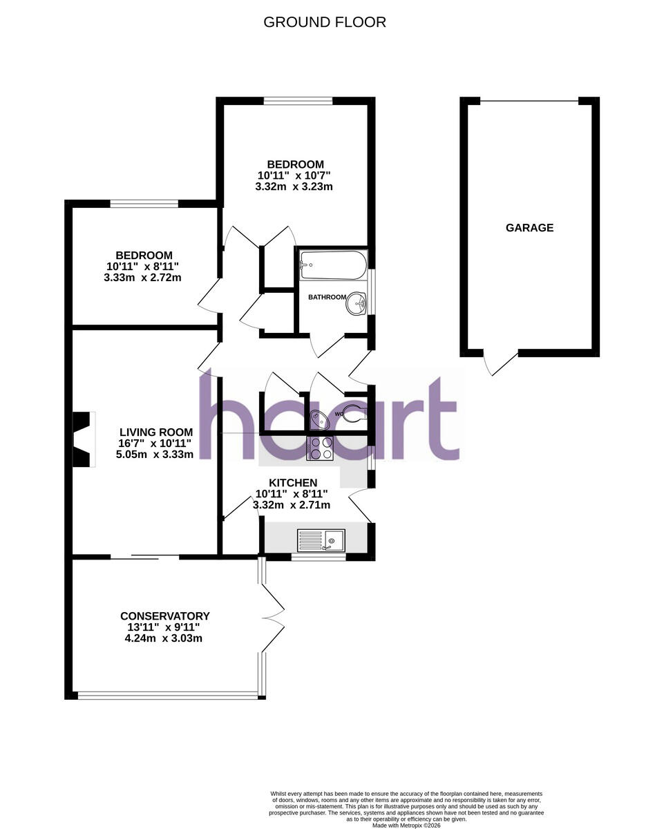 Kenley Road, Headley Down floorplan