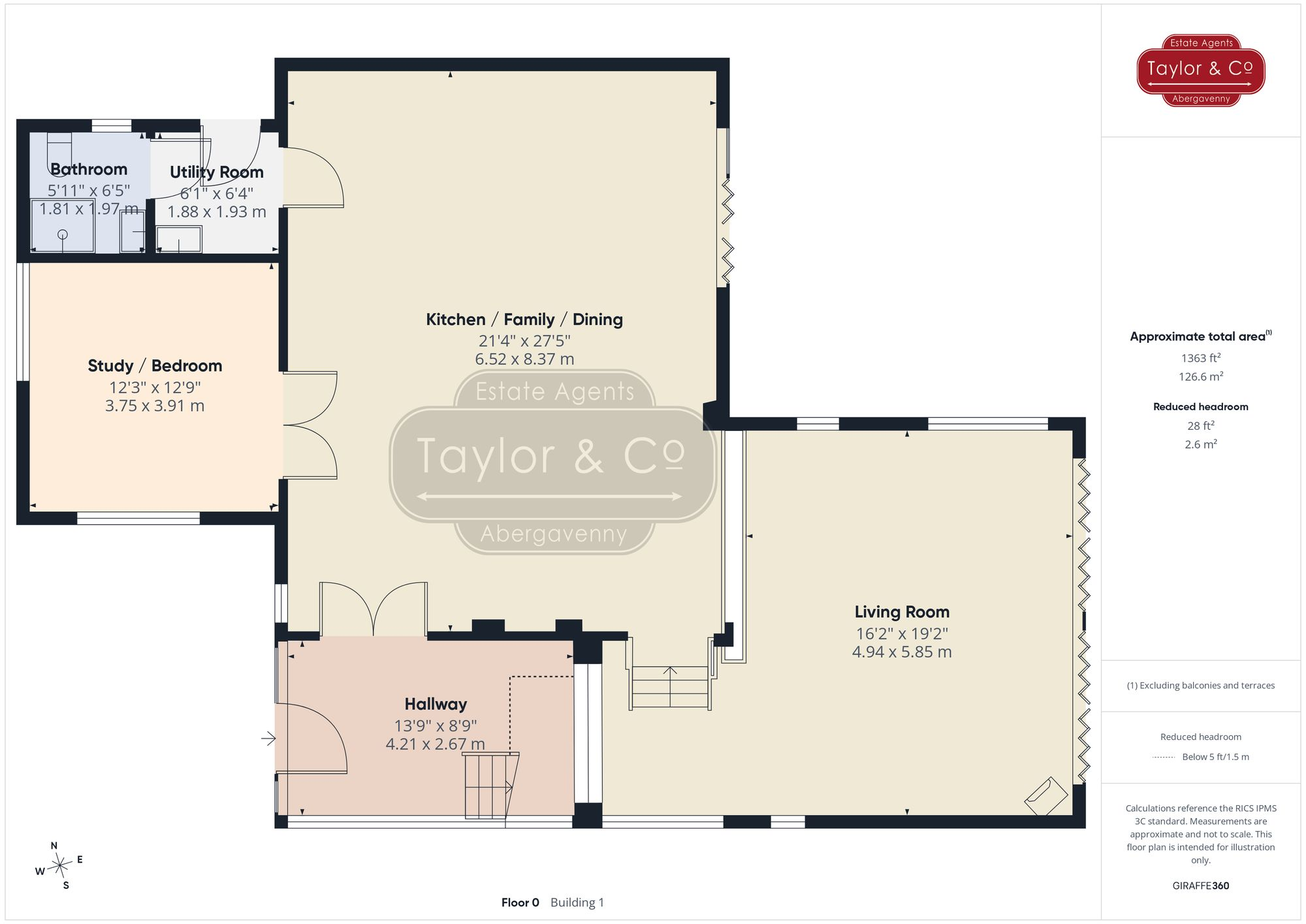 Cwrt Mihangel, Llanvihangel Crucorney, NP7 floorplan
