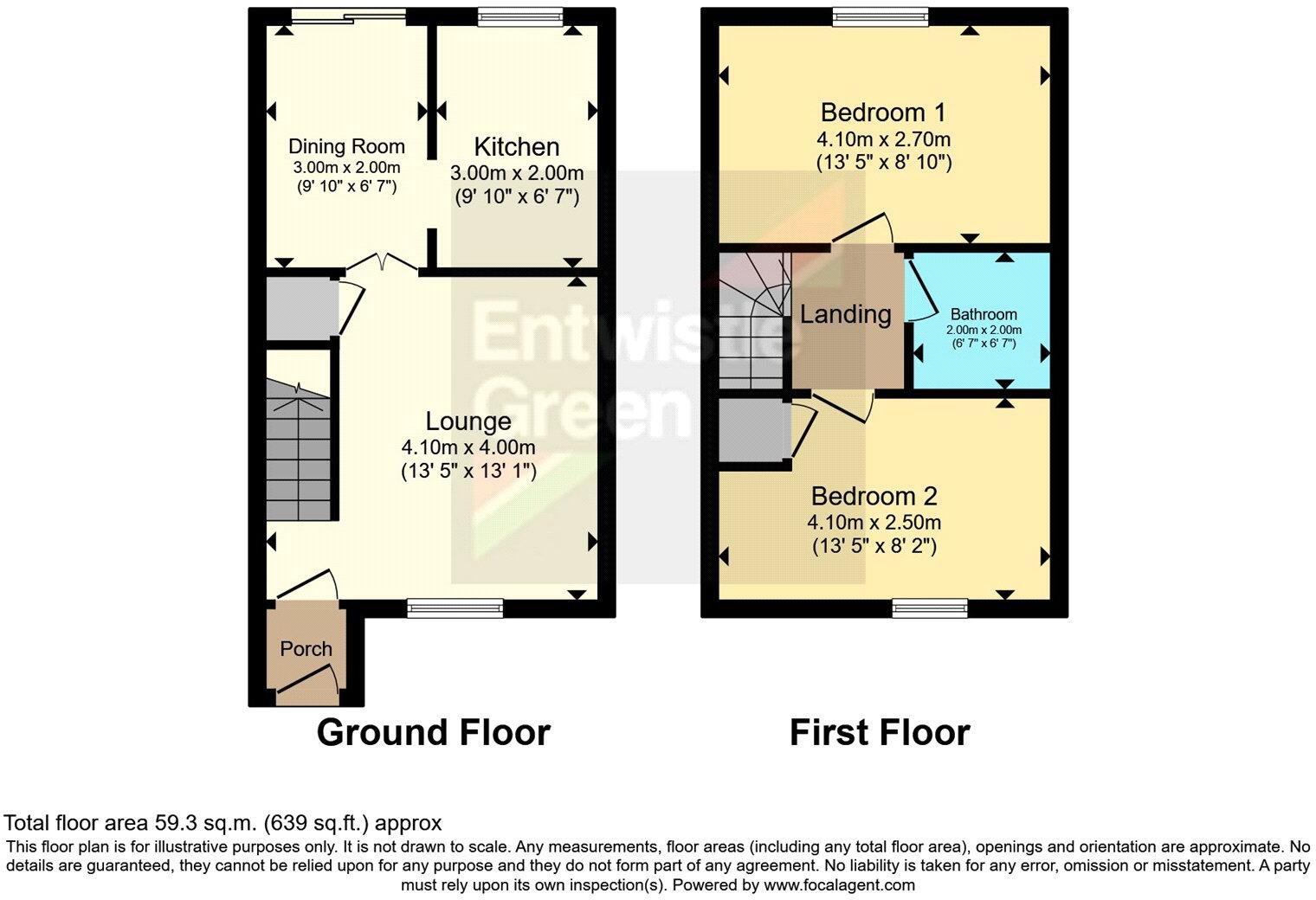 Faroes Close, Higher Croft, Blackburn, Lancashire, BB2 floorplan