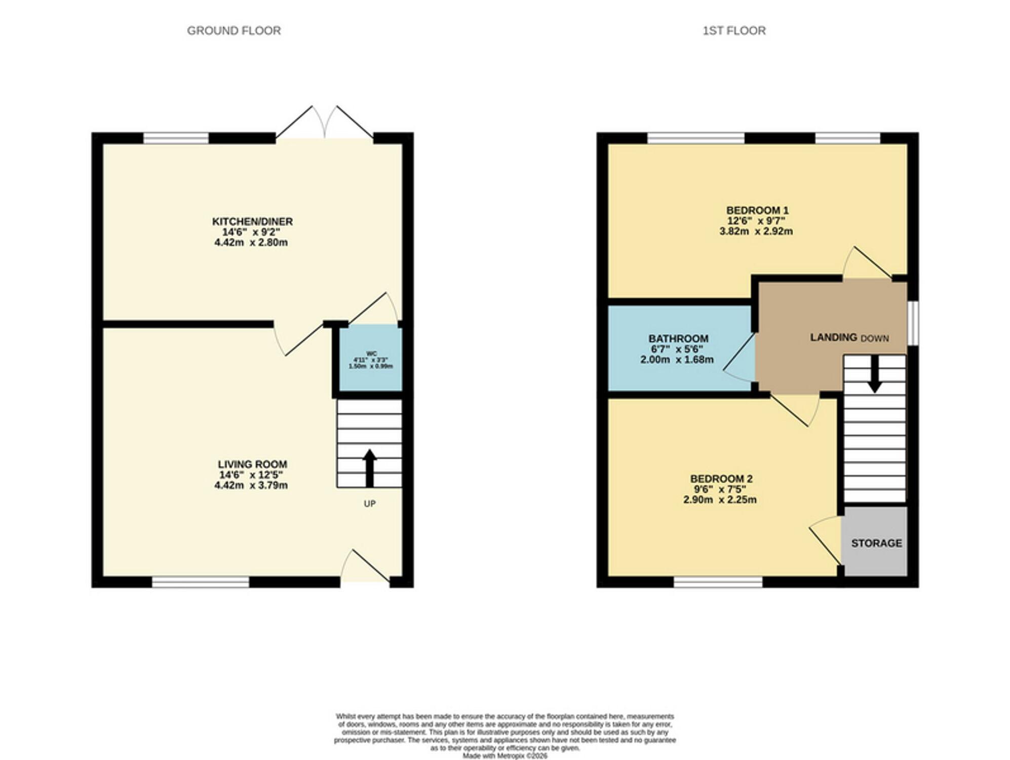 Verney Meadow, New Houghton, NG19 floorplan
