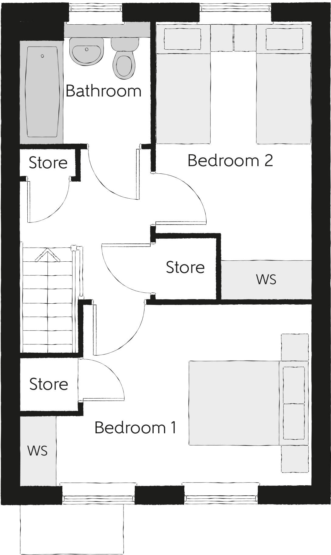 Woodside Way,
Great Dunmow,
Essex,
CM6 4FZ floorplan