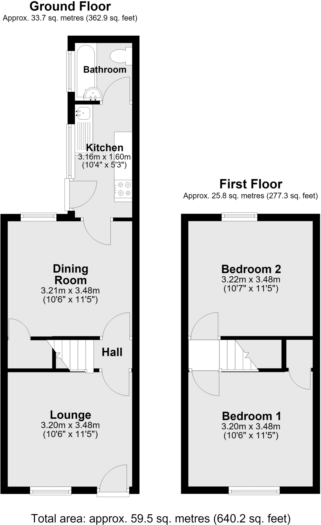 Russell Street, Lincoln floorplan