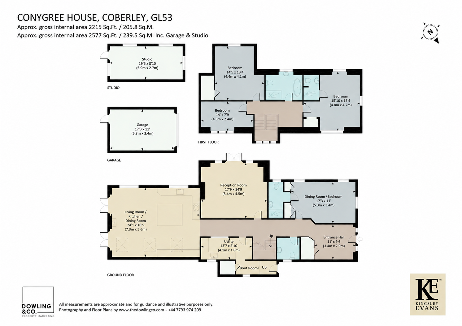 Coberley Road, Coberley, Cheltenham, Gloucestershire, GL53 floorplan