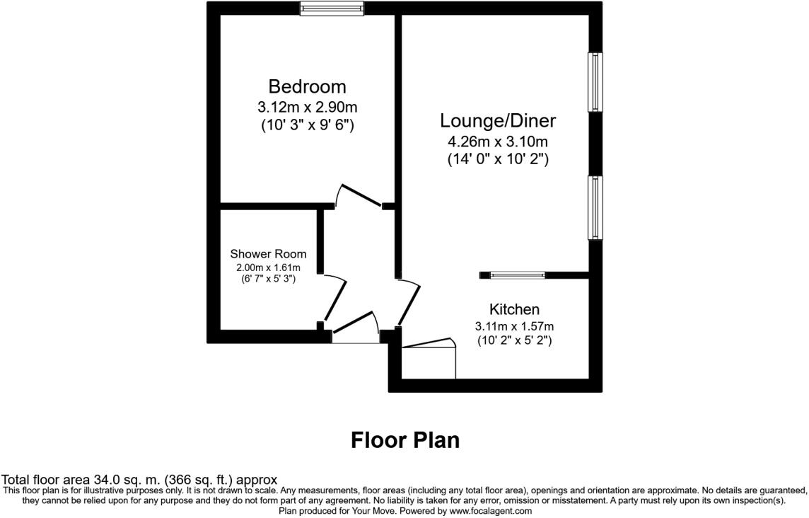 High Street, Penzance, Cornwall, TR18 floorplan