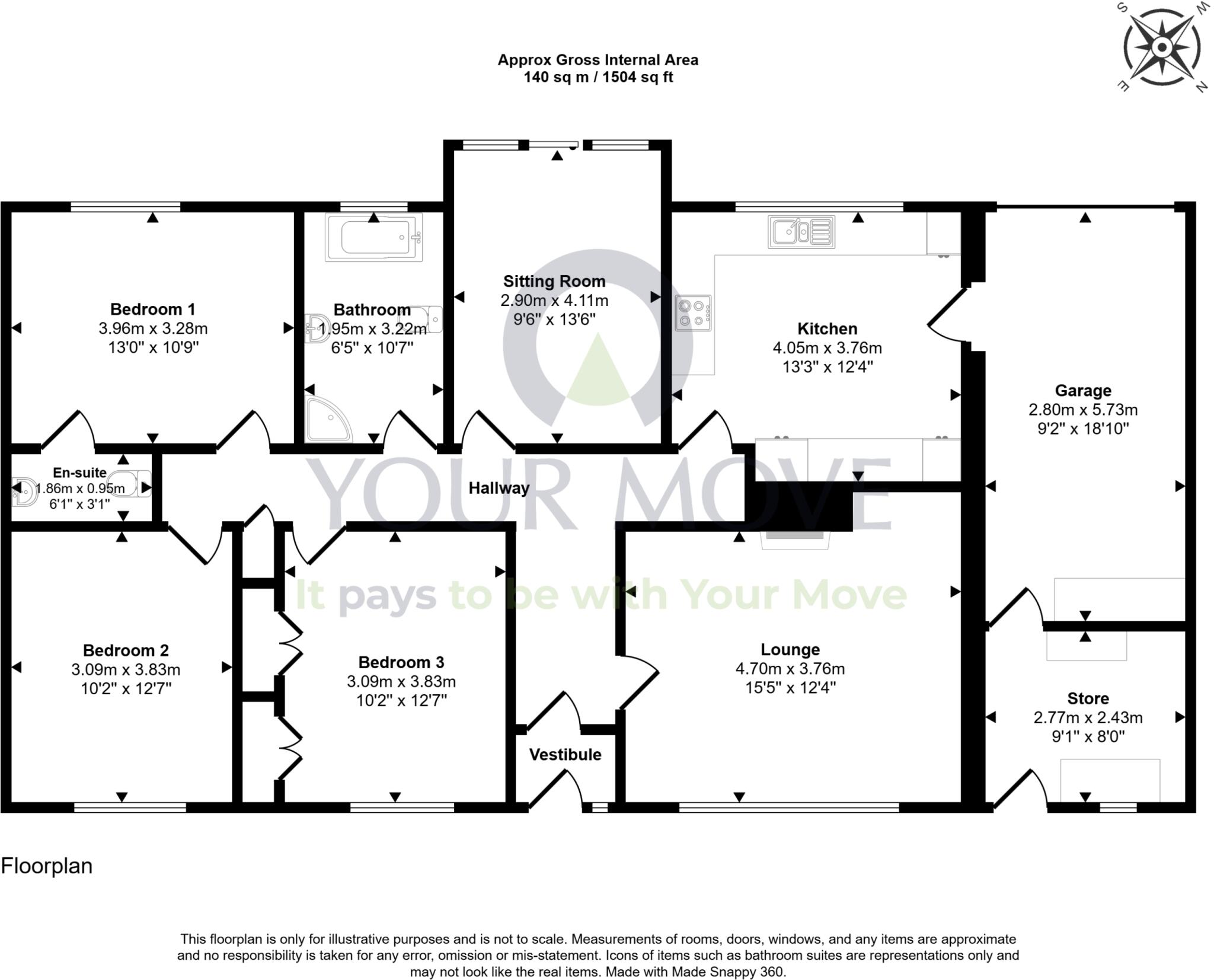 Inchberry Place, Fochabers, Moray, IV32 floorplan