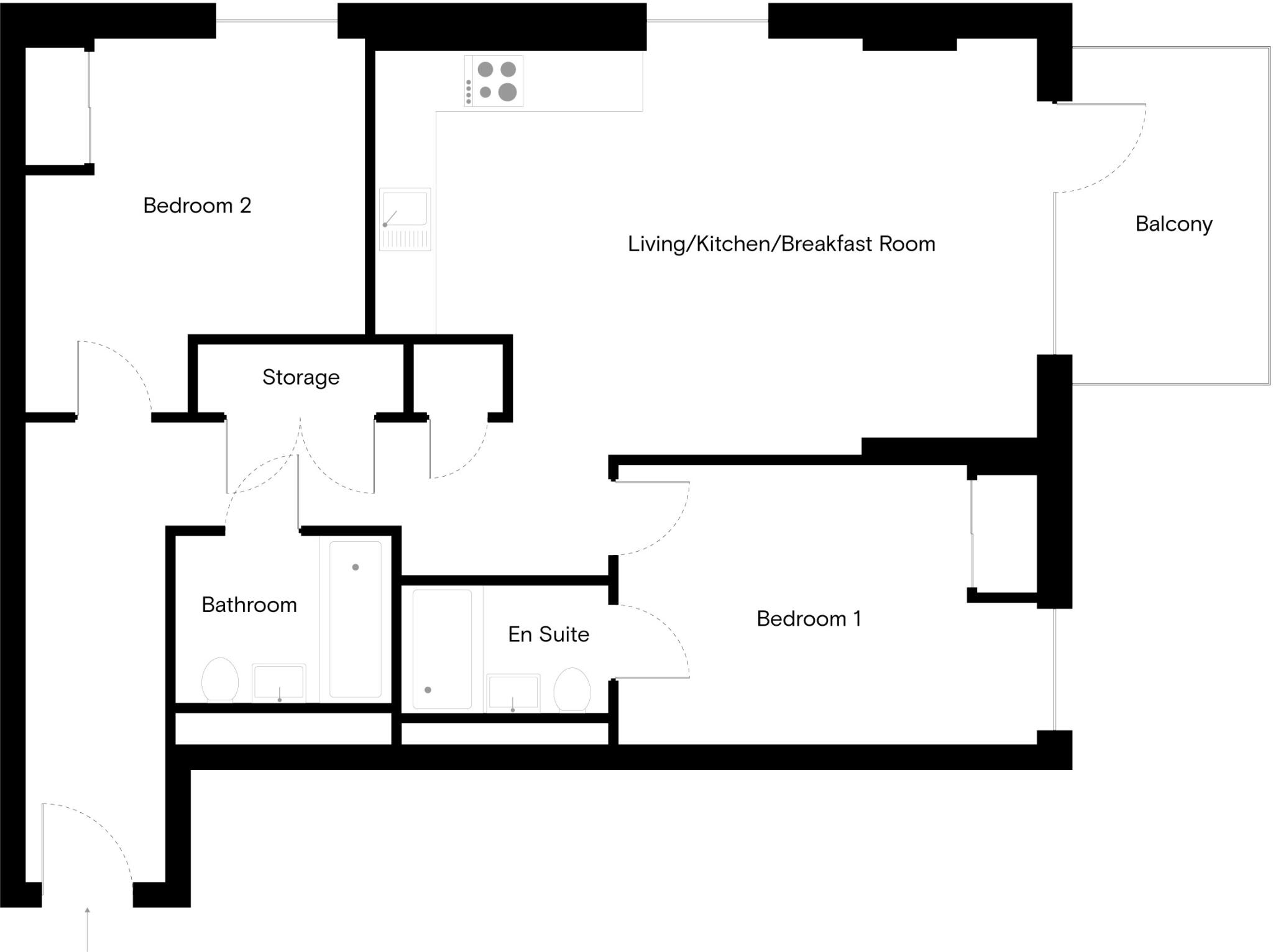 Sessile Apartments, Ashley Road, London, N17 9ZS floorplan