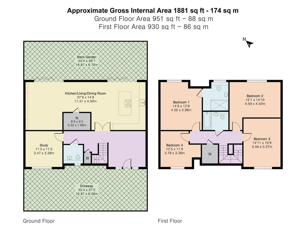 Monahan Avenue, Purley, CR8 floorplan