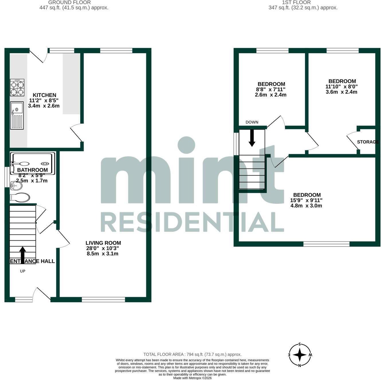 Linton Grove, Alwoodley, Leeds, LS17 8PS floorplan