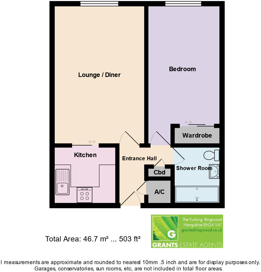 Deweys Lane, Ringwood, Hampshire, BH24 floorplan