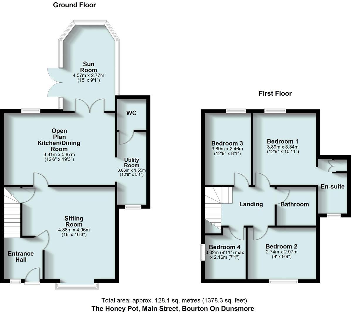 Main Street, Bourton, Rugby, CV23 floorplan