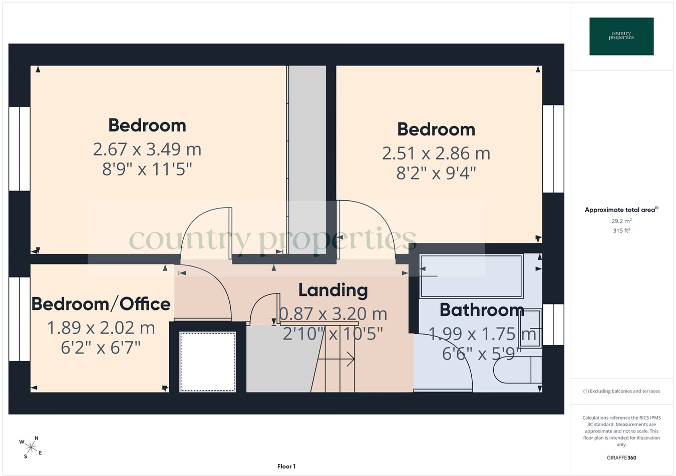 Rivenhall End, Welwyn Garden City, AL7 floorplan
