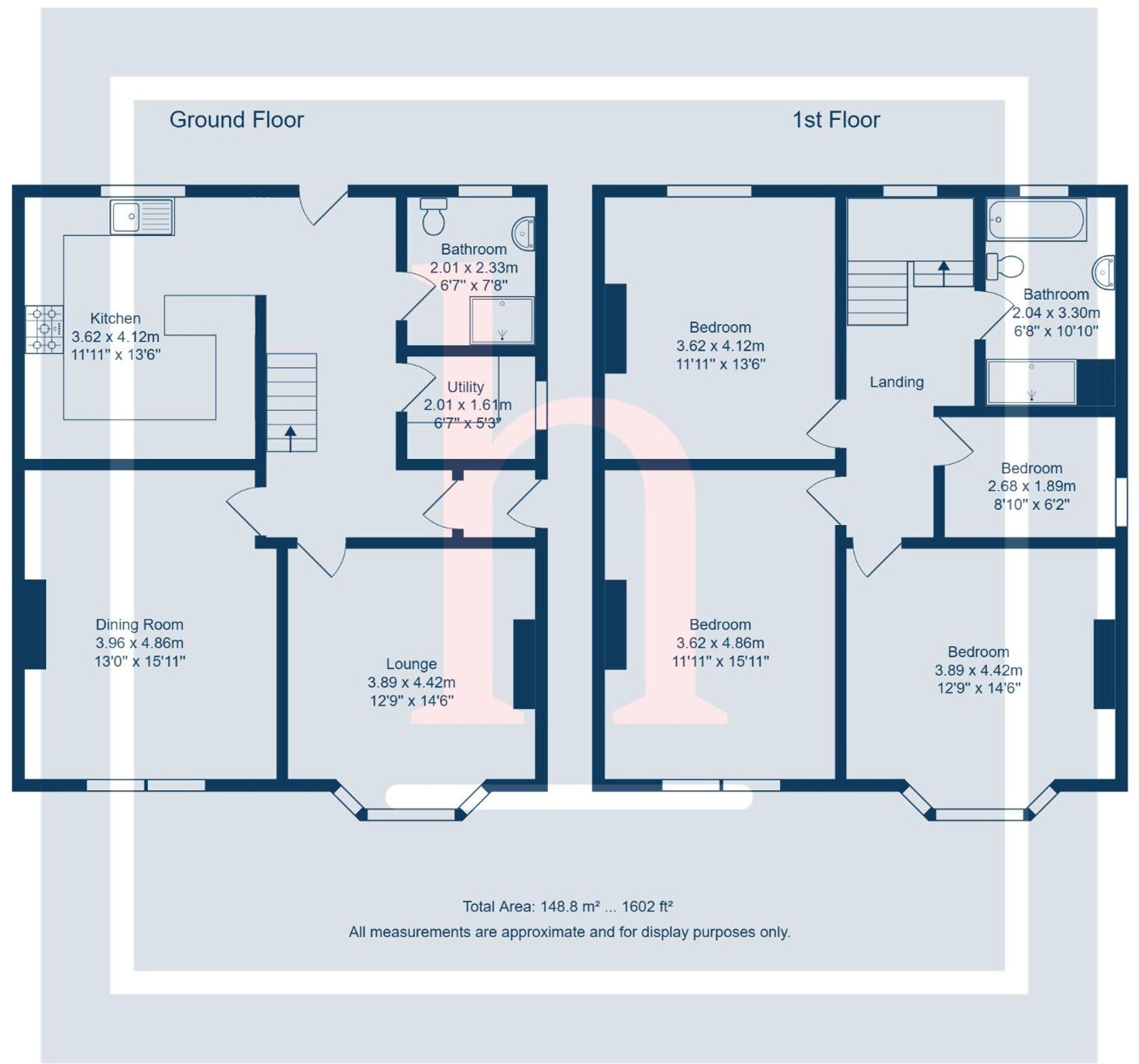 Rose Mount, Prenton, CH43 floorplan