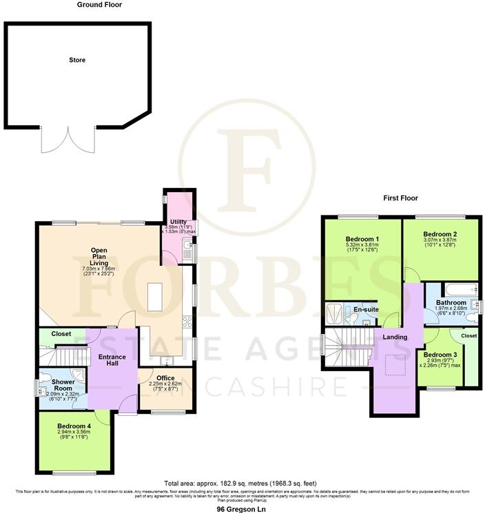 Gregson Lane, Hoghton, PR5 floorplan