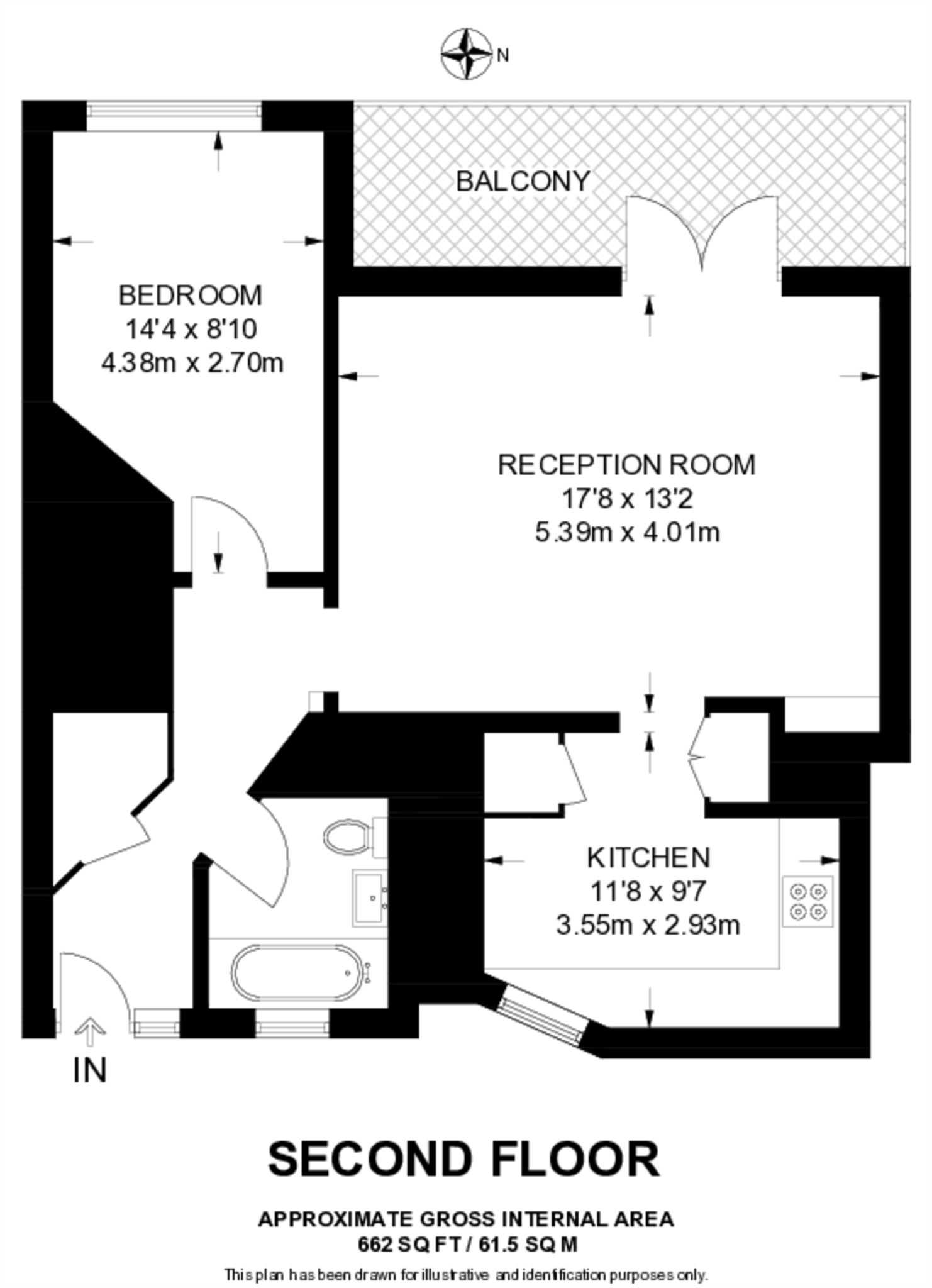Overton Road, SW9, Brixton, London, SW9 floorplan