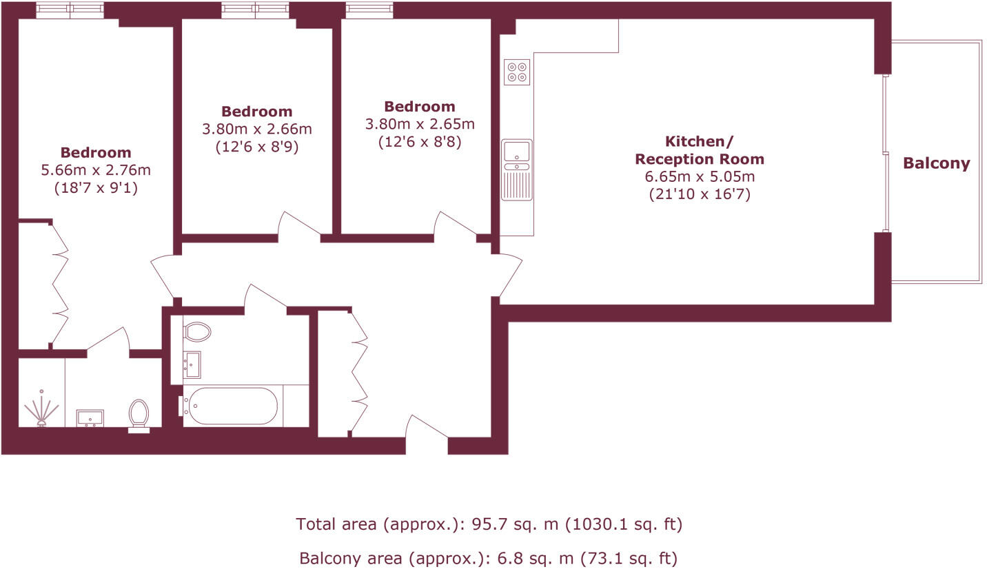 Dawson Street, London, E2 floorplan