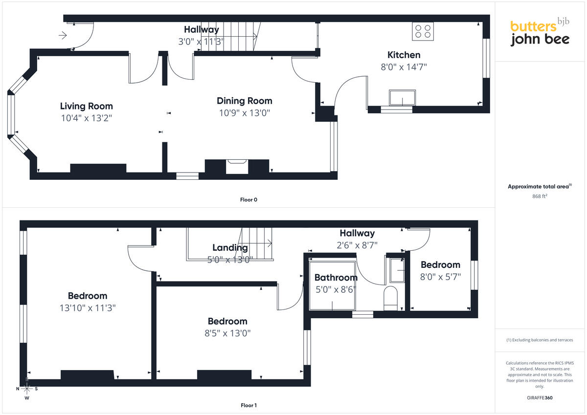 Bradfield Road, Crewe floorplan