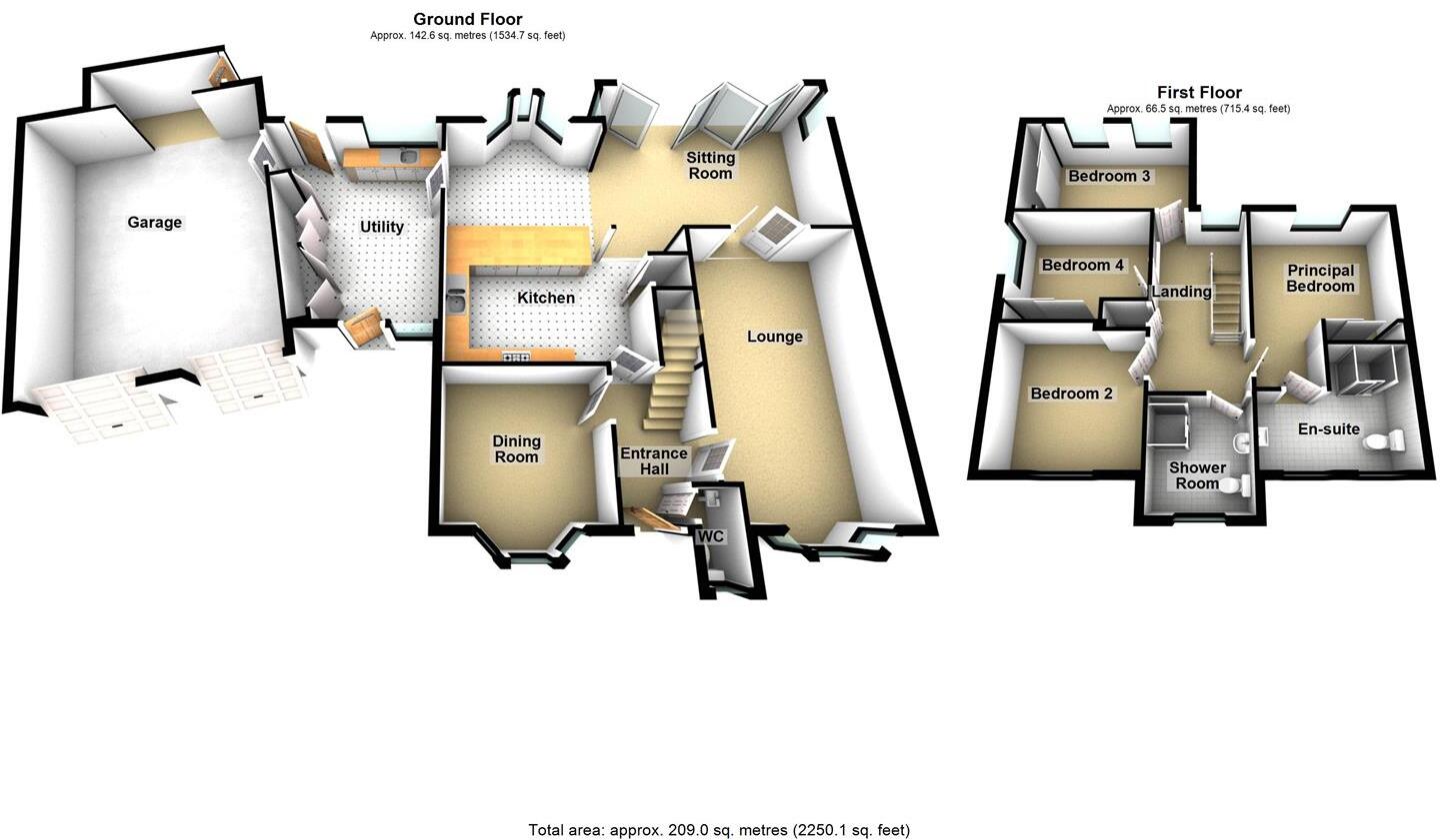 Hall Park, Swanland floorplan