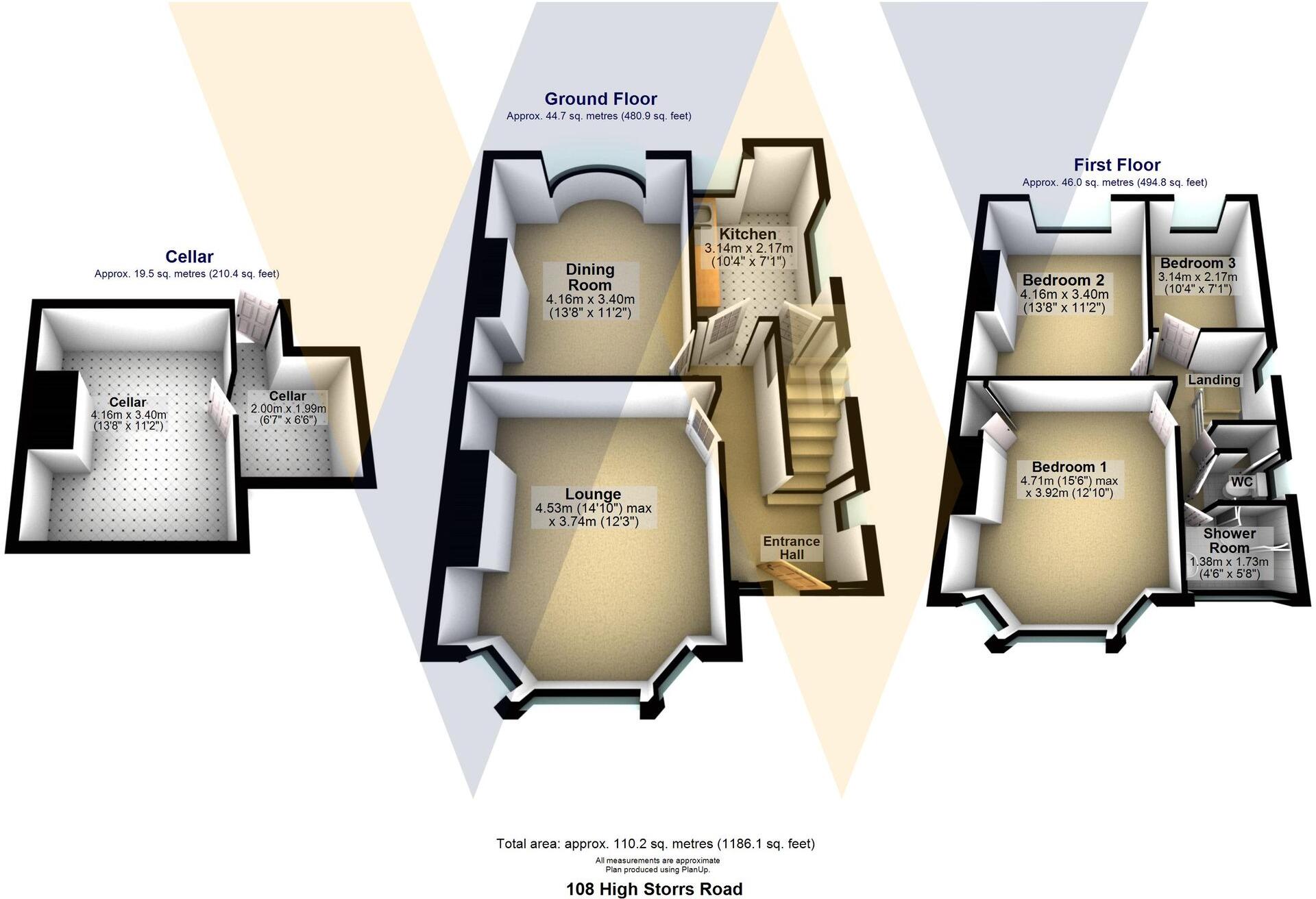 High Storrs Road, High Storrs, S11 floorplan