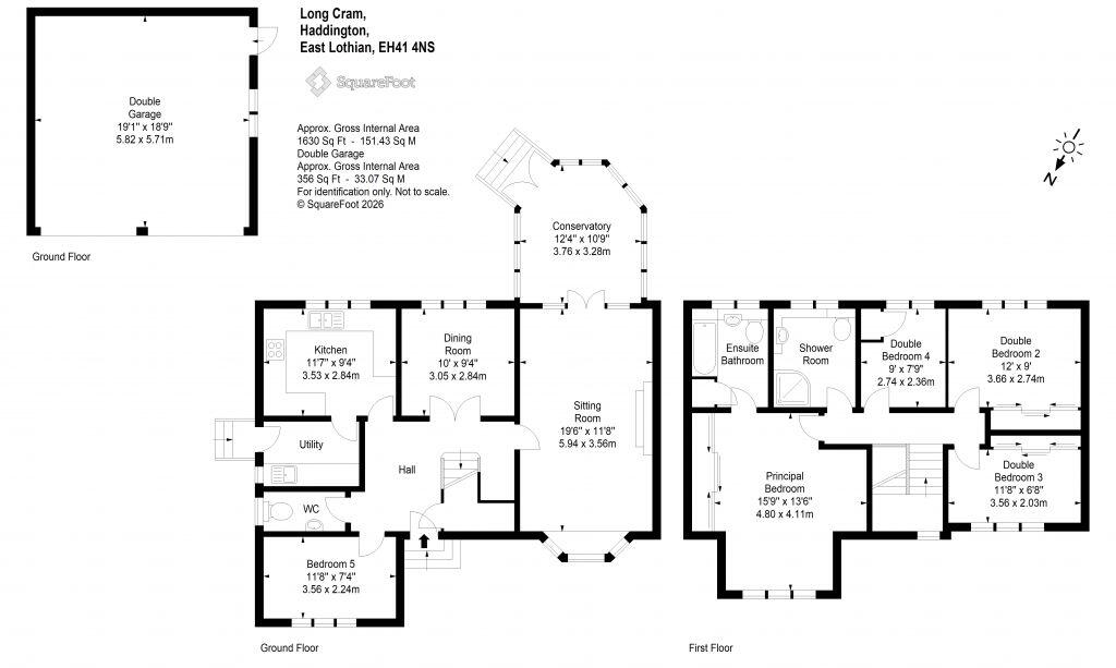 47 Long Cram, Haddington, EH41 4NS floorplan