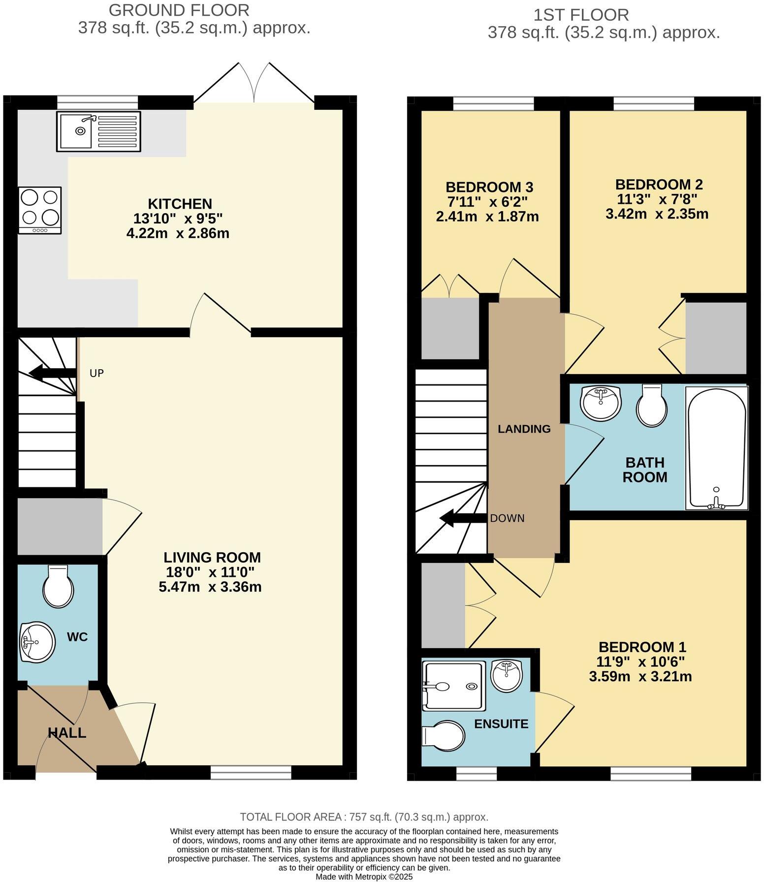 Betjeman Way, Cleobury Mortimer, DY14 floorplan