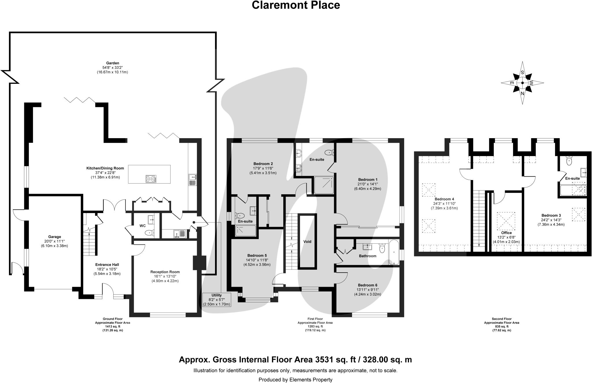 Foxdell, Northwood, HA6 floorplan