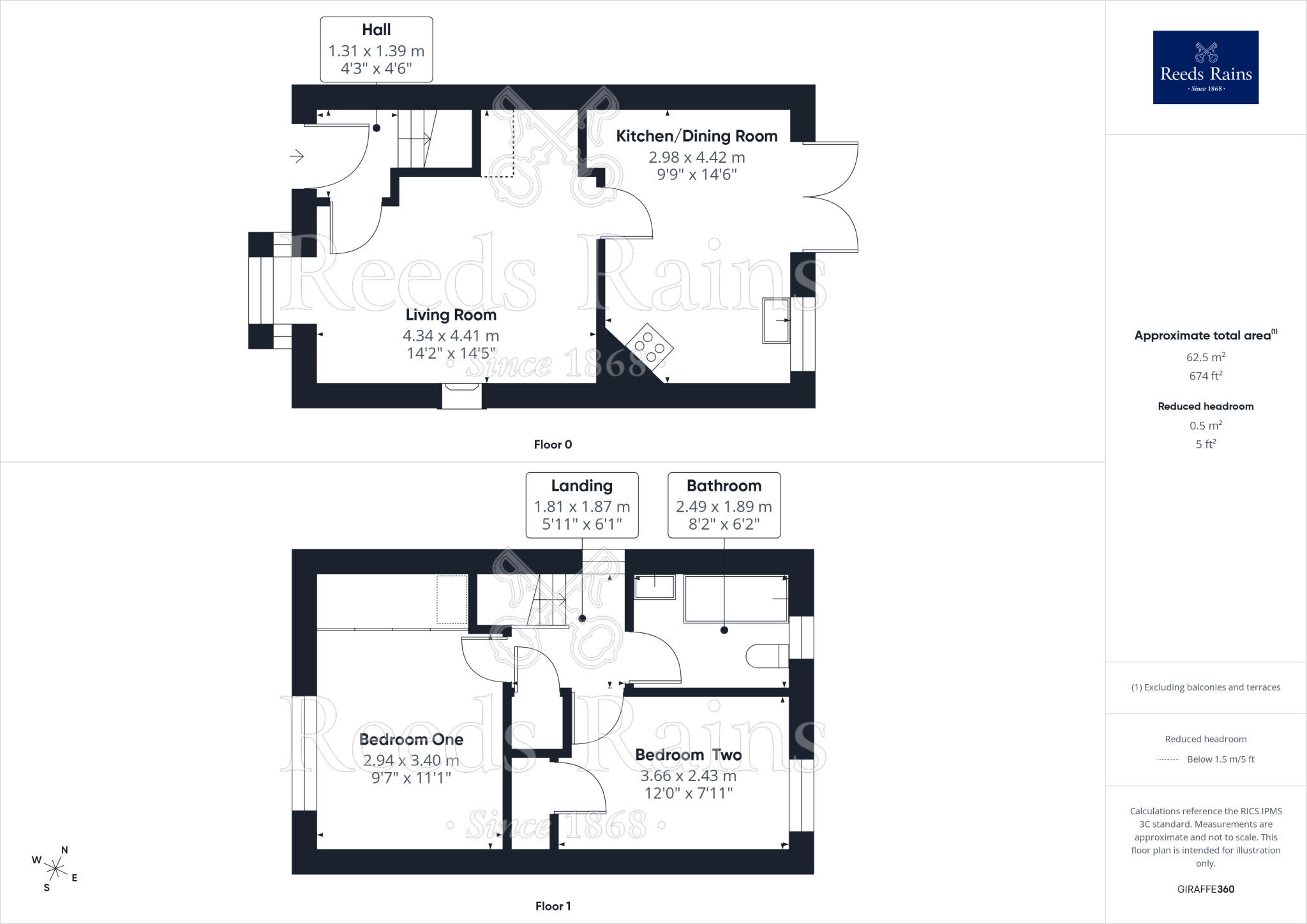 Lon Olwen, Kinmel Bay, Conwy, LL18 floorplan