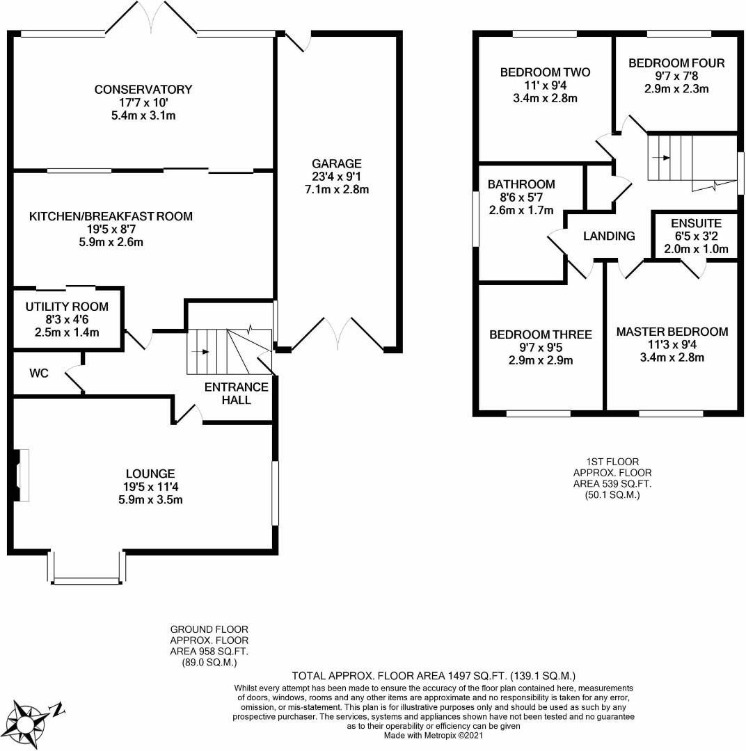 Roundways, Coalpit Heath, Bristol floorplan