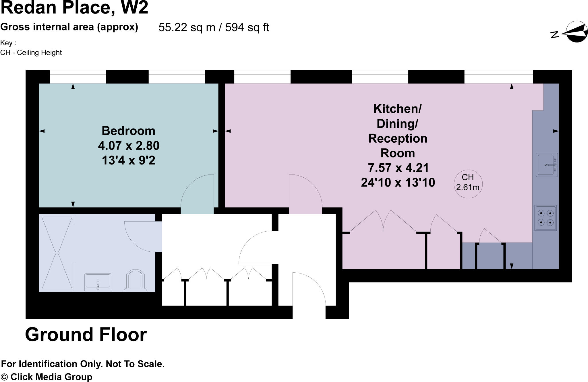 Redan Place, London, W2 floorplan