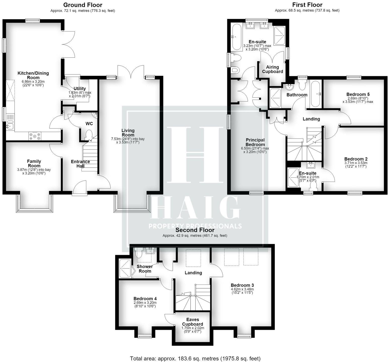 Montague Crescent, Brooklands, MK10 floorplan