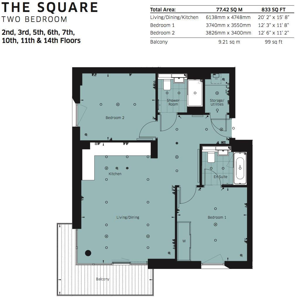 305 Kidbrooke Park Road, London, SE3 floorplan