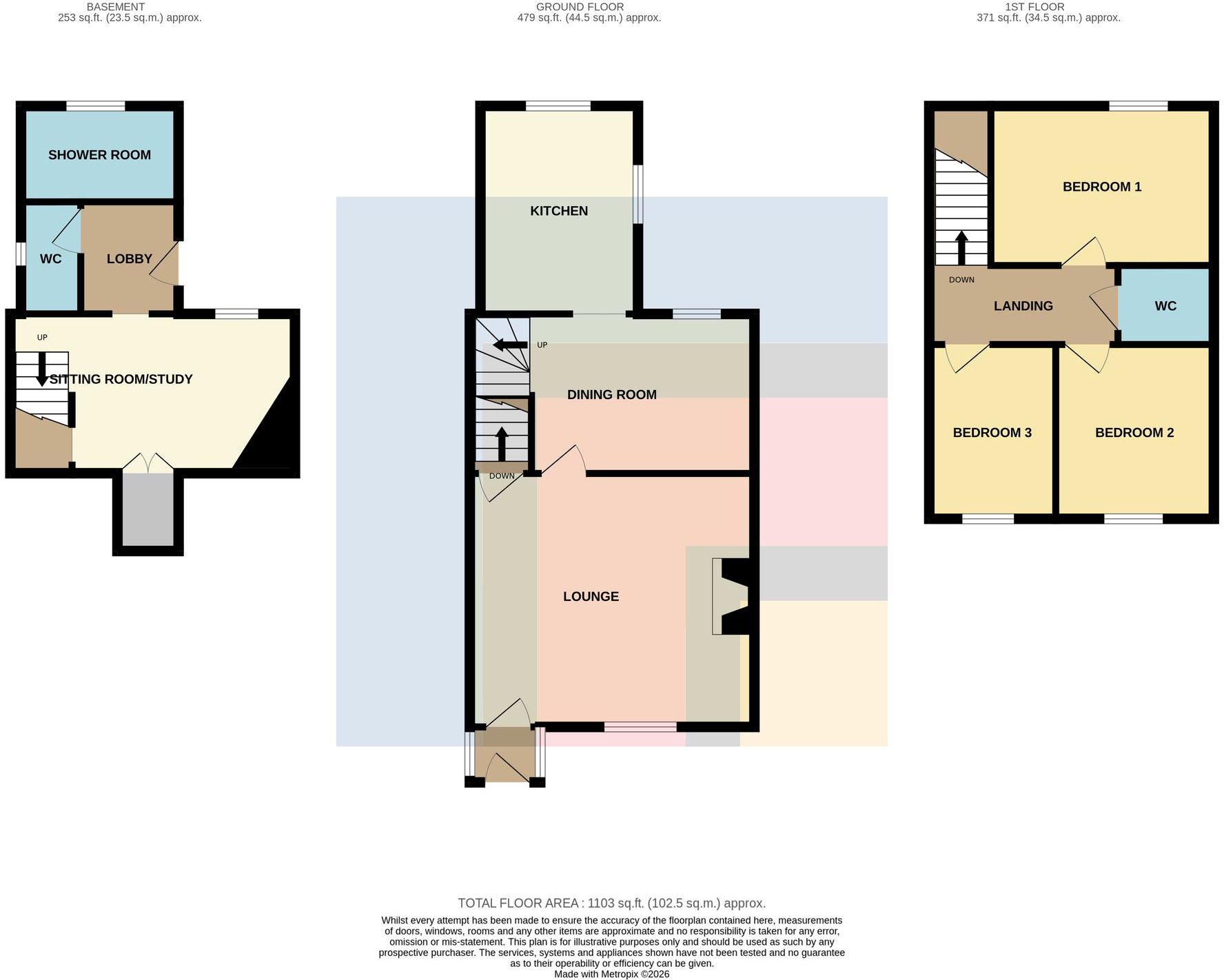 Cardiff Road, Taffs Well, CF15 floorplan