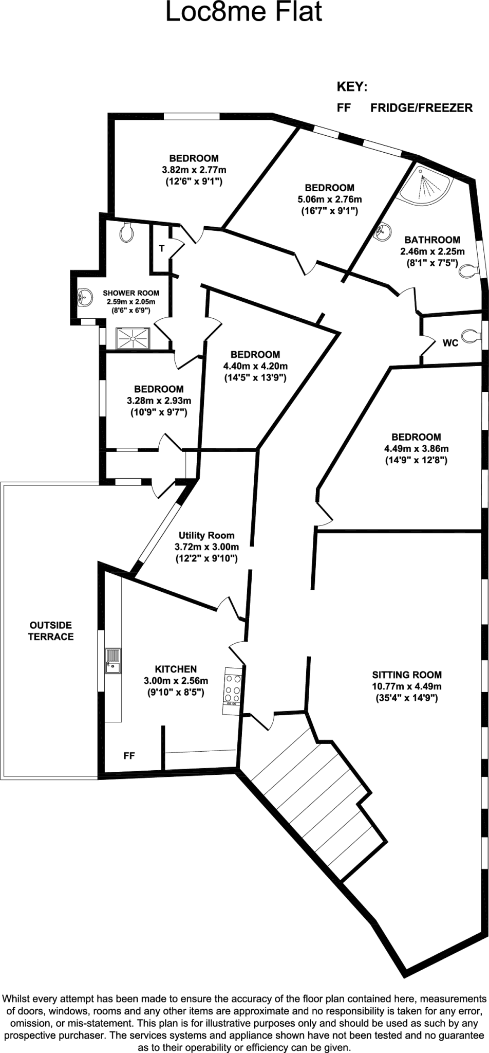 Ashby Square, Loughborough floorplan
