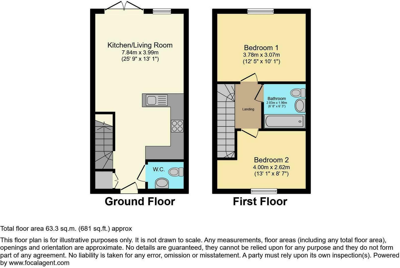 Honeypot Way, Walton On The Naze floorplan