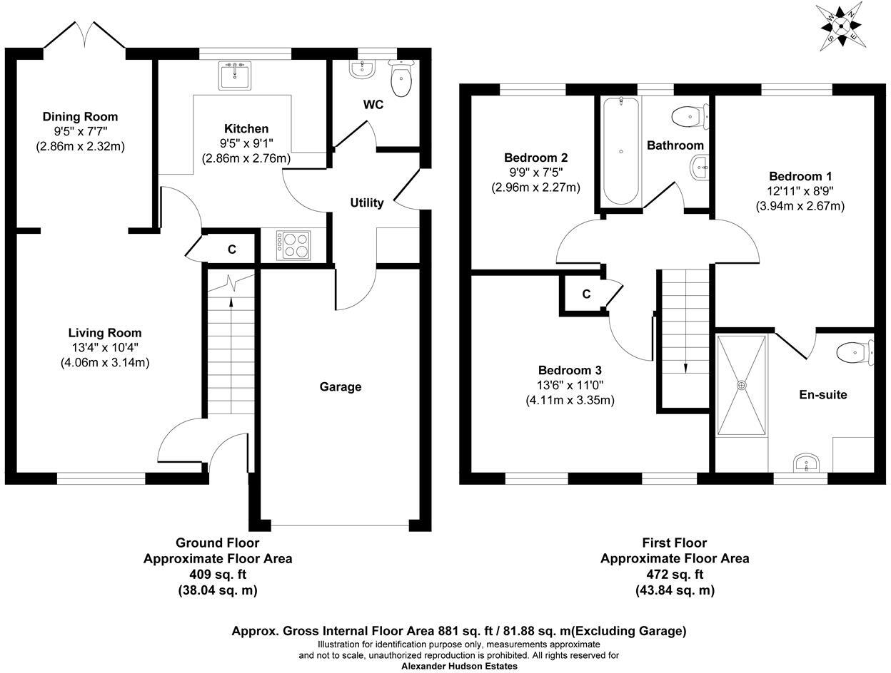 Woodlea, Forest Hall, NE12 floorplan