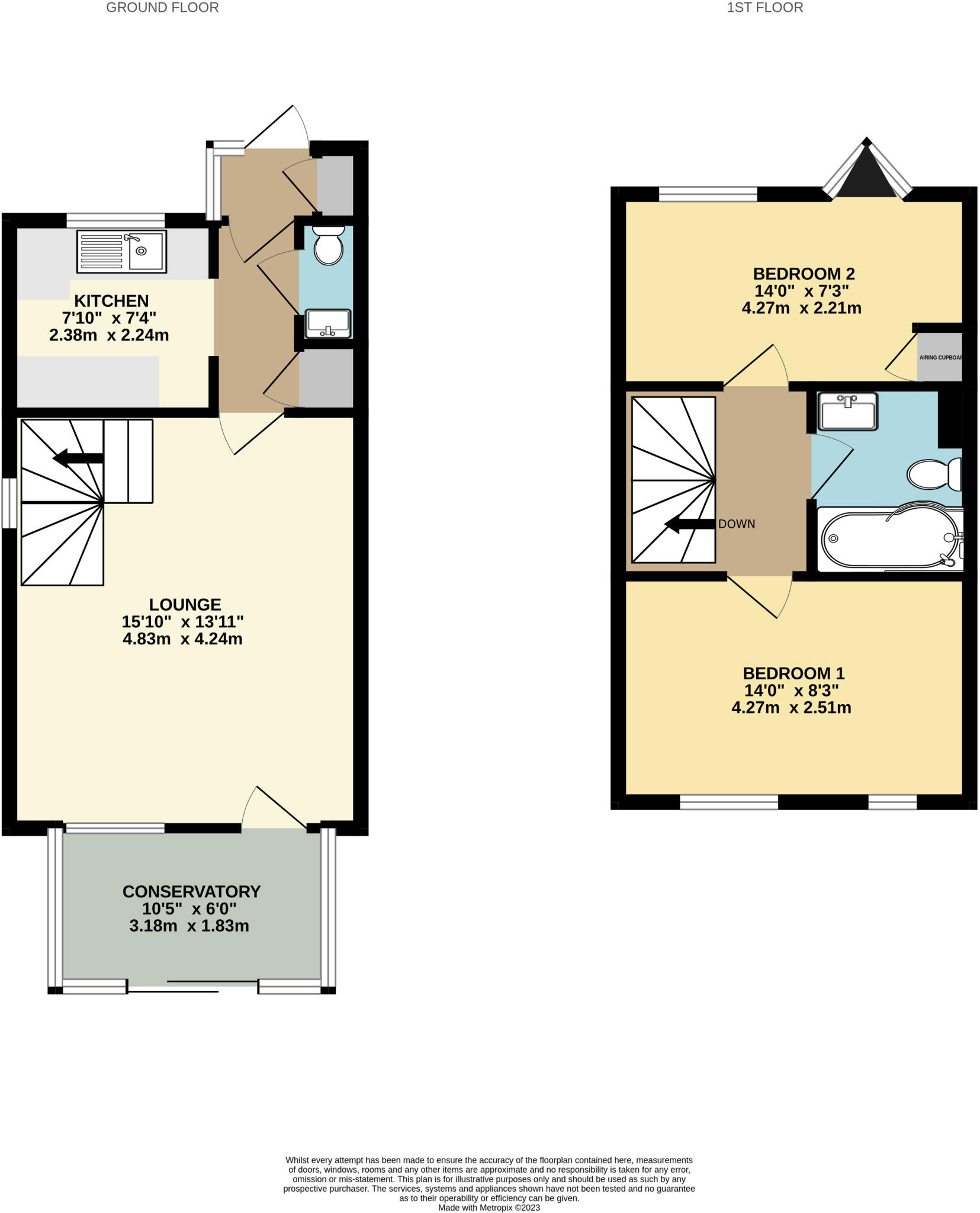 Parklands Rise, Minehead, Somerset, TA24 floorplan