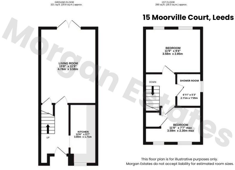 Moorville Court, Leeds floorplan