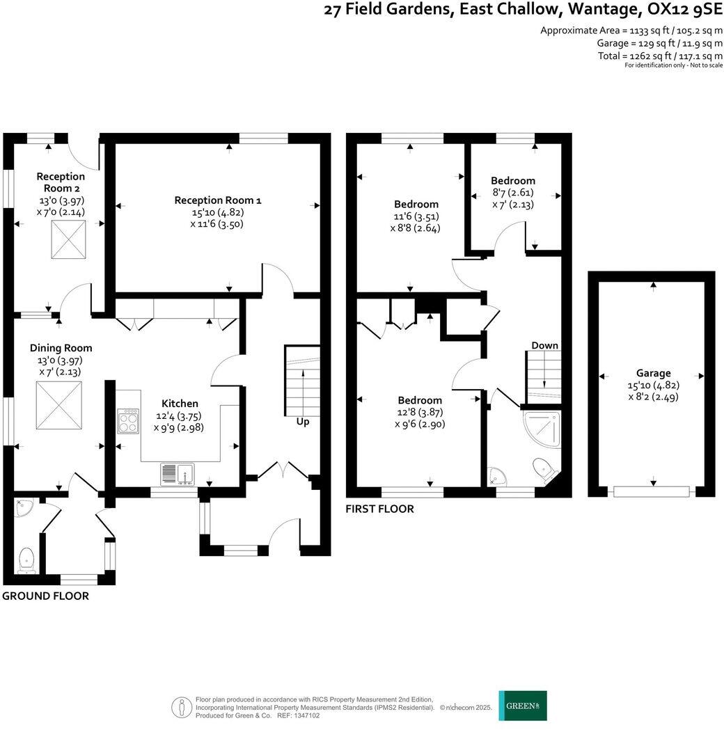 Field Gardens, East Challow floorplan