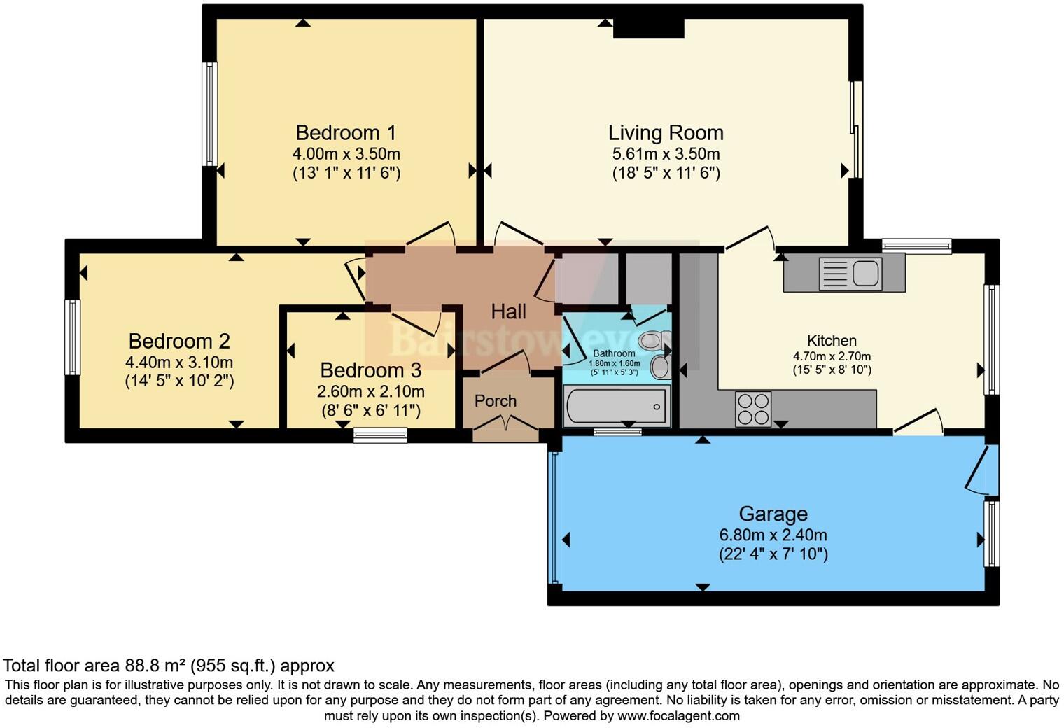 Magna Close, Cheslyn Hay, Walsall, WS6 floorplan
