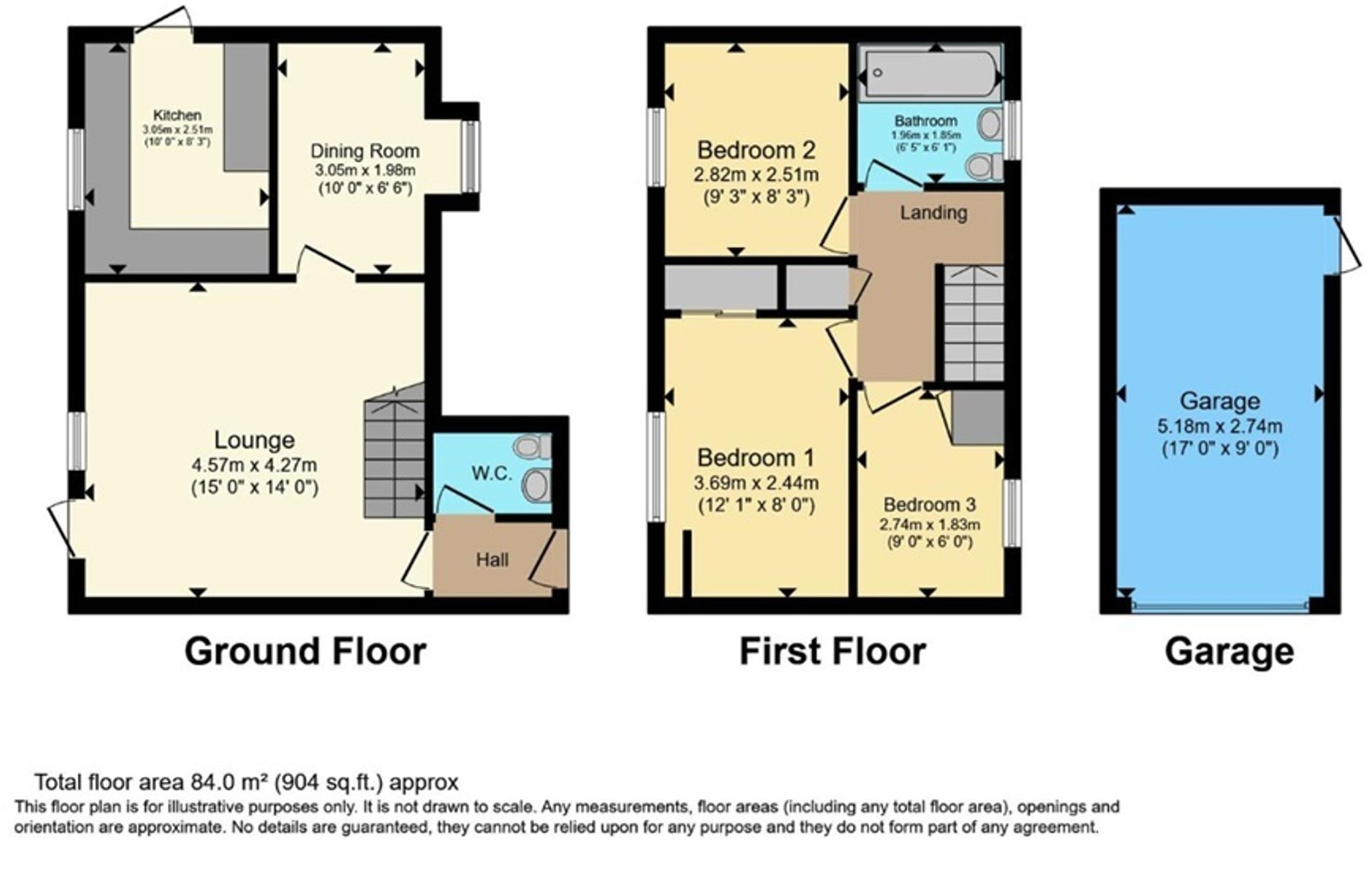 Linacres, Luton, LU4 floorplan