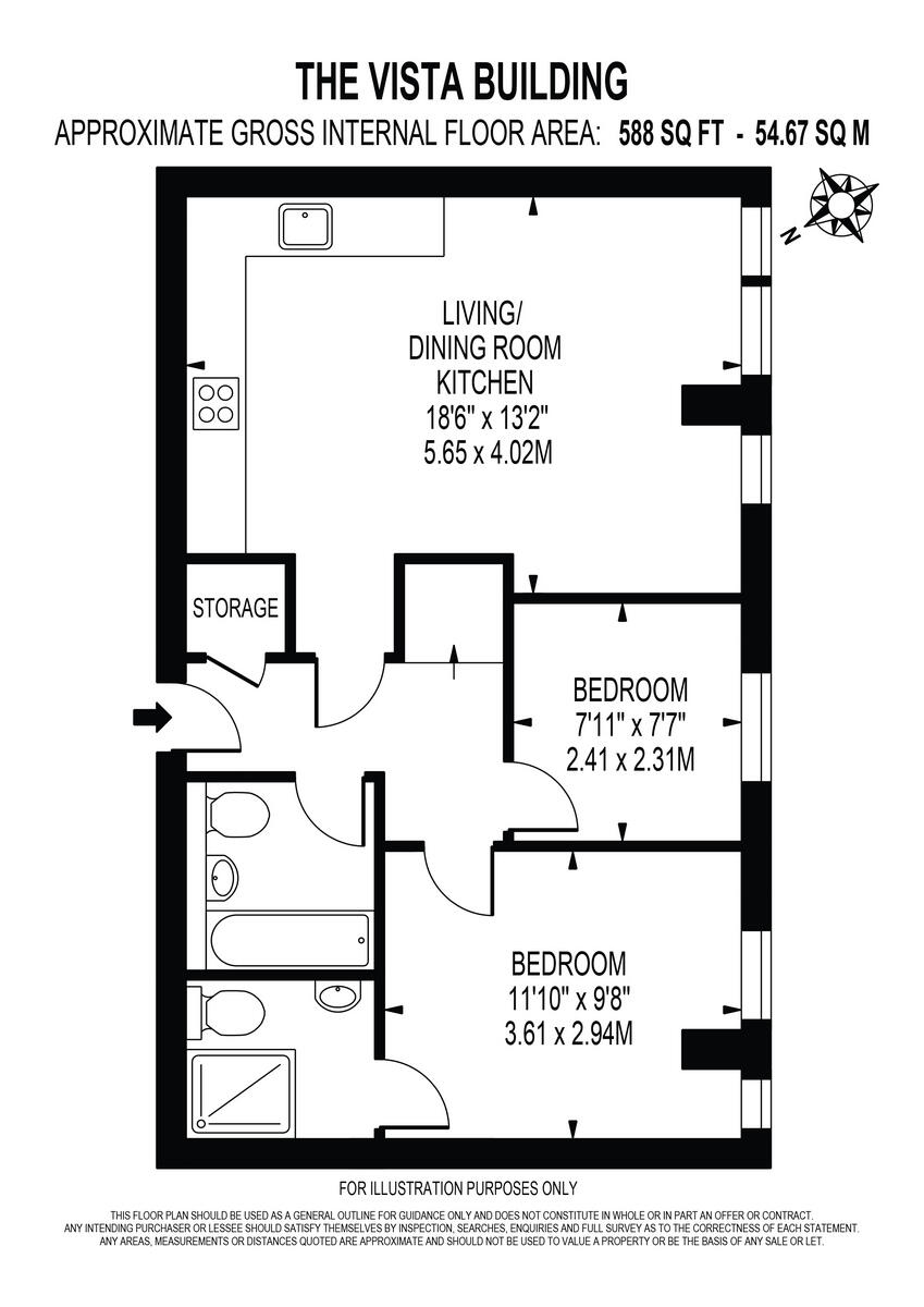 Calderwood Street, London floorplan