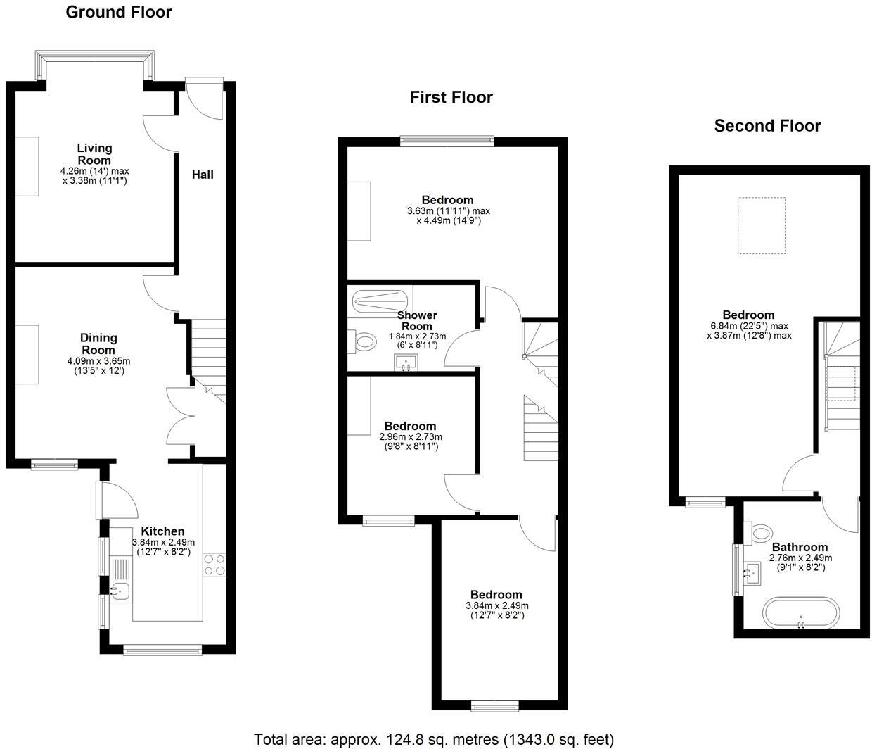 St. Philips Avenue, Maidstone floorplan