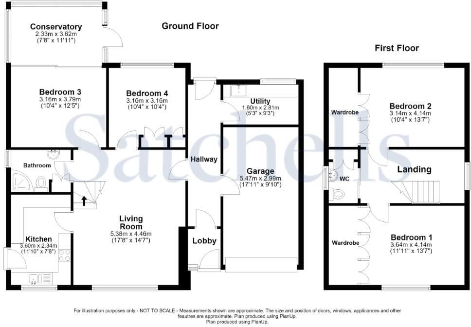 Murrell Lane, Stotfold, Hitchin, SG5 floorplan