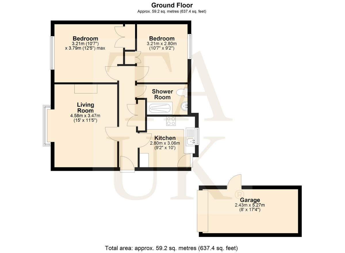The Grove, Stourport-on-severn, DY13 floorplan