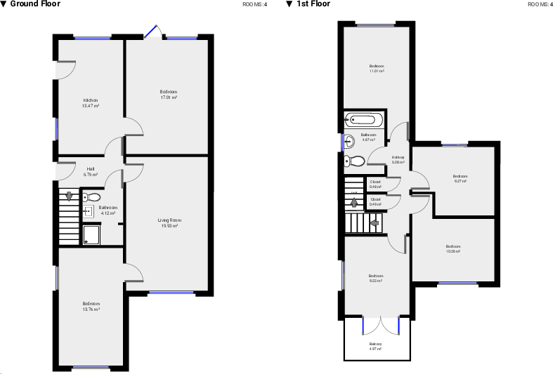 Chester Close, Loughborough floorplan