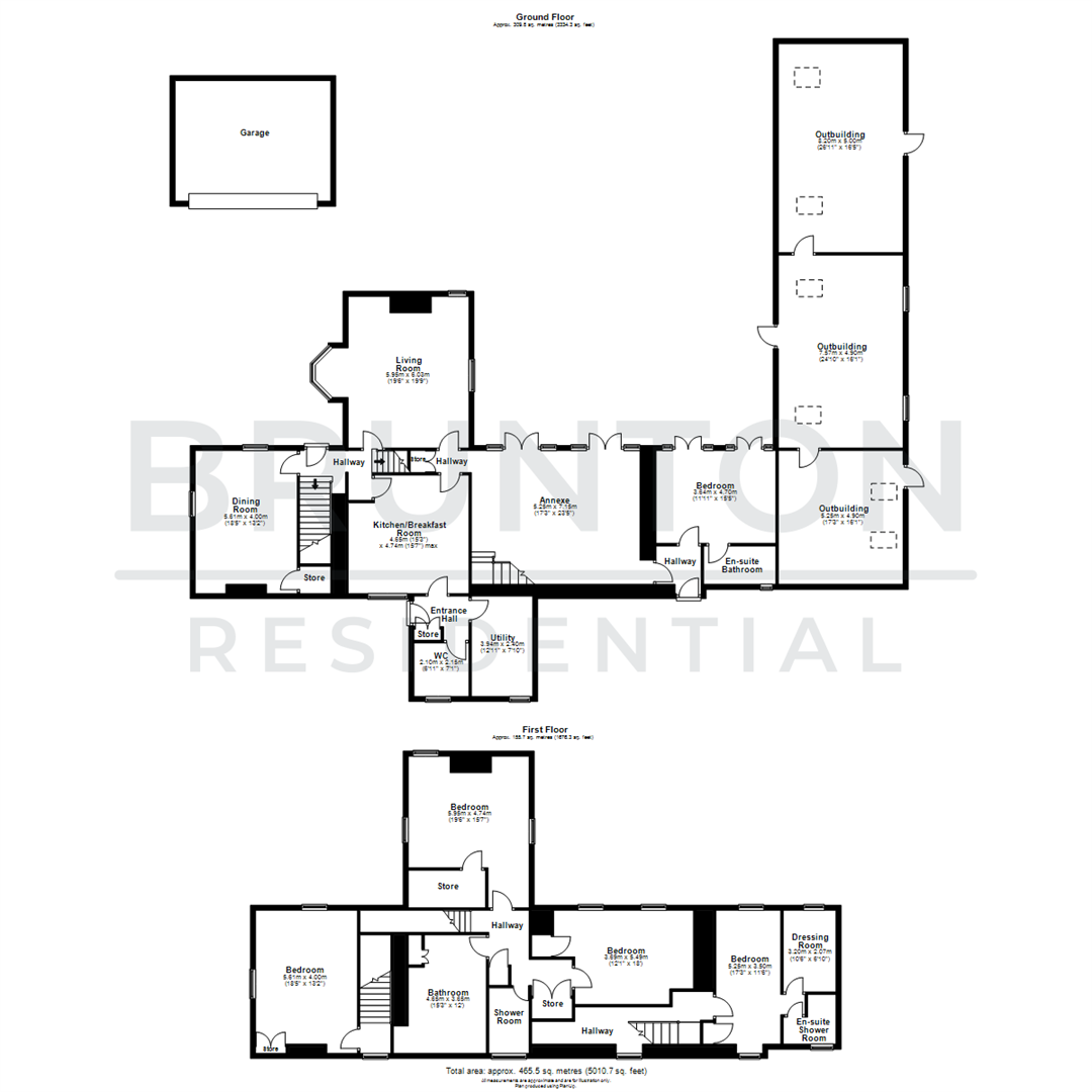 Parkhead Farm, Capheaton, NE19 floorplan