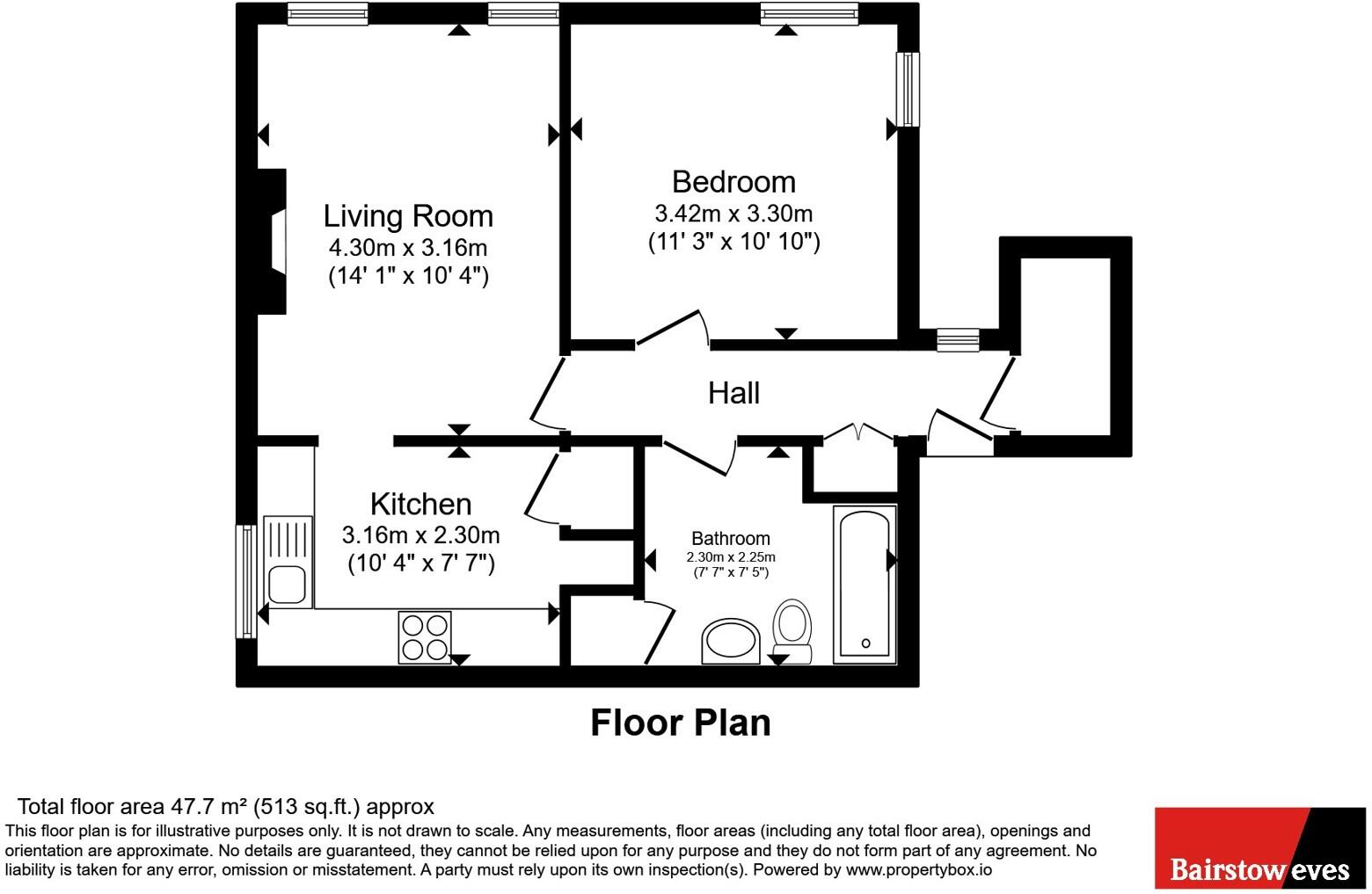 Lanthwaite Close, Nottinghamshire, NG11 floorplan