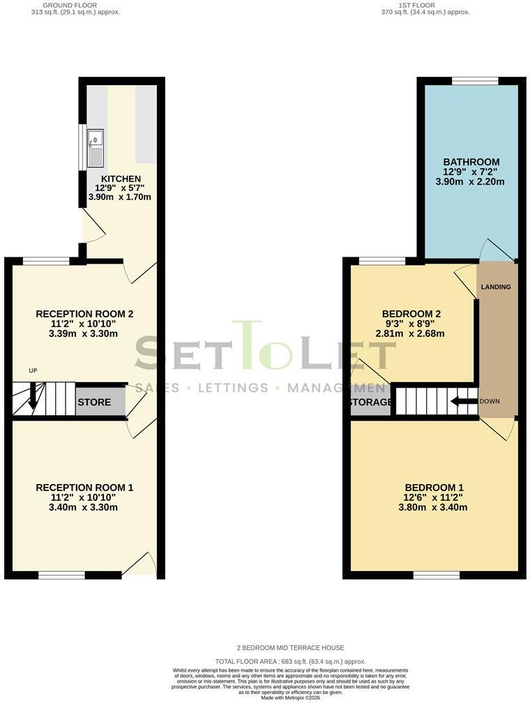 Lonsdale Street, Highfields, Leicester floorplan