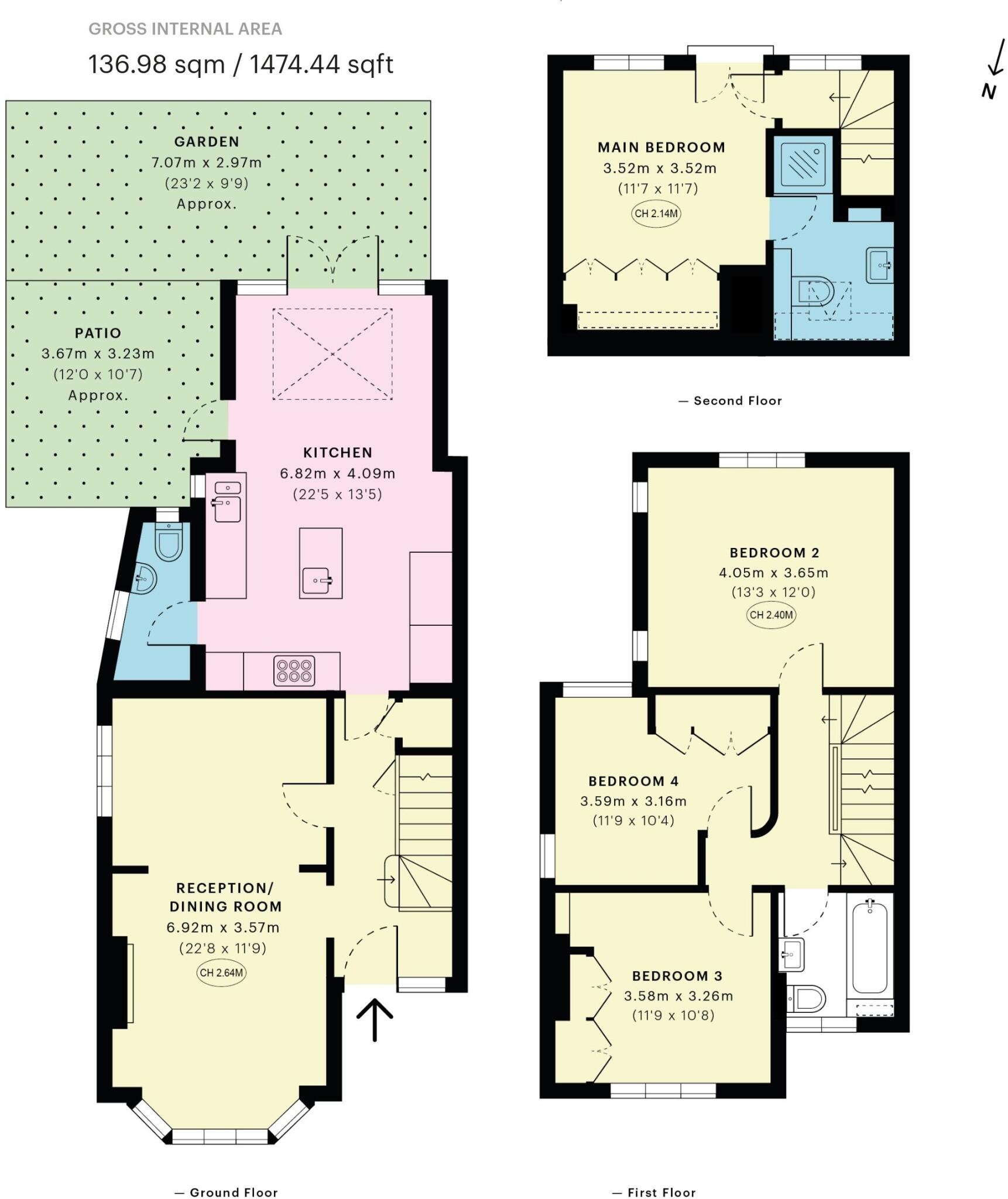 Anchorage Close, London, SW19 floorplan