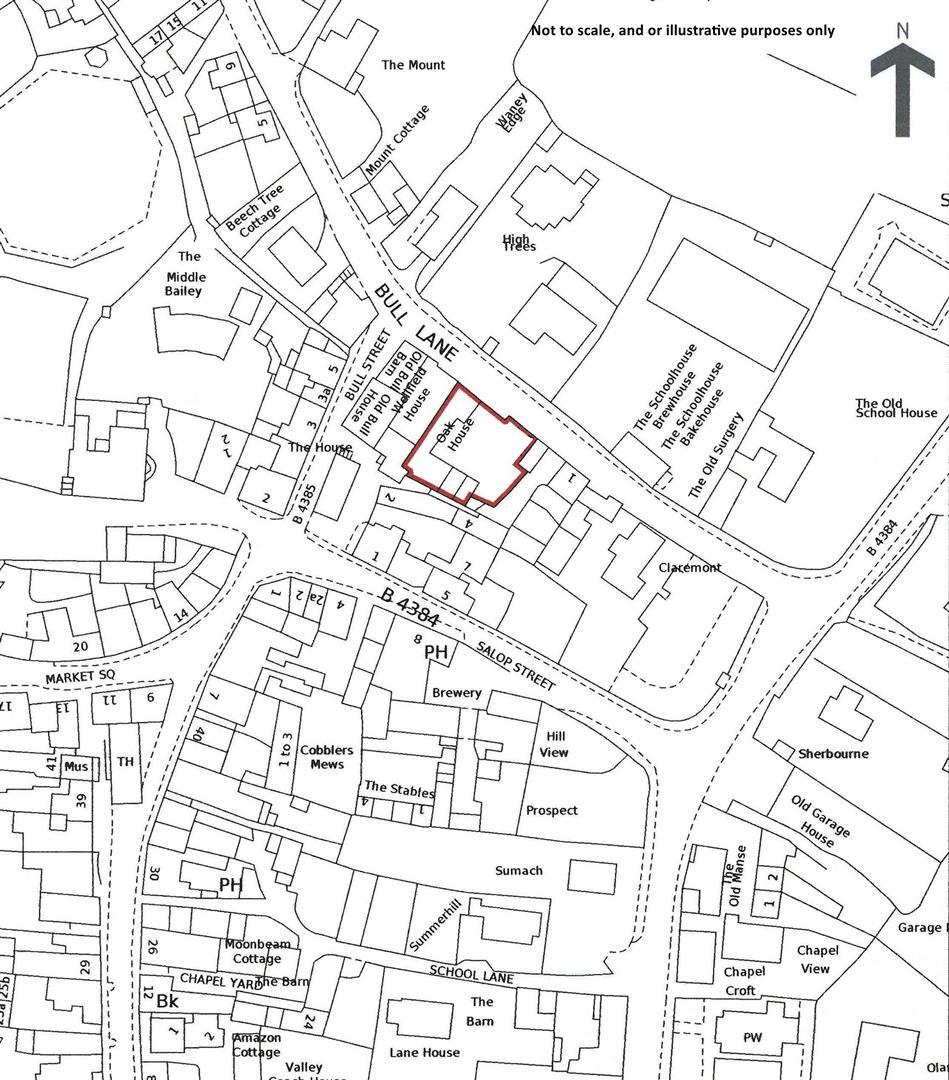 Oak House, Market Square, Bishops Castle floorplan